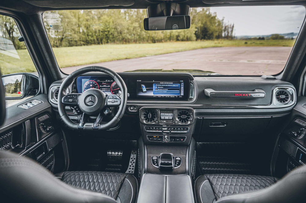 Nội thất của Brabus 900 Rocket Edition Nội thất của Brabus 900 Rocket Edition