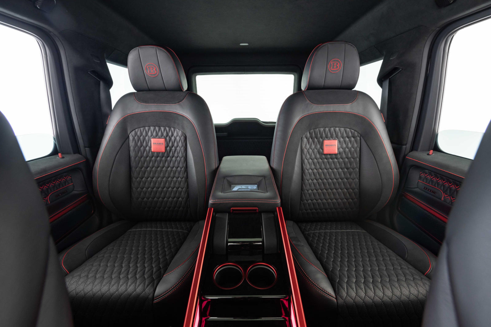 Hàng ghế sau của Brabus 900 Rocket Edition Hàng ghế sau của Brabus 900 Rocket Edition