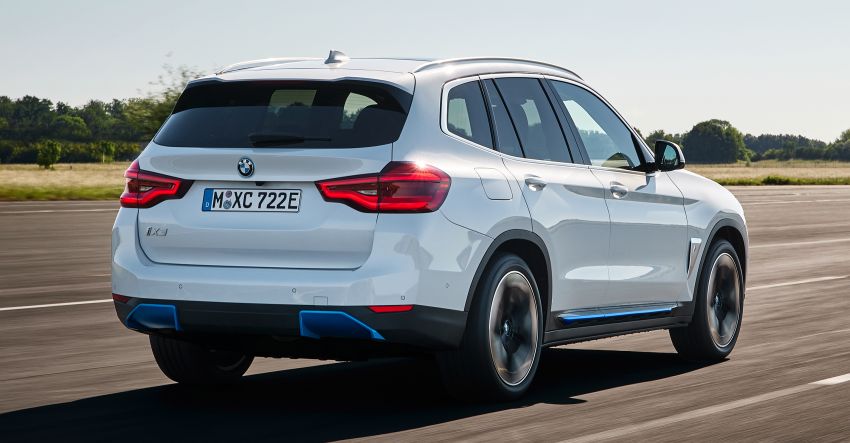 BMW iX3 2022 chỉ có 1 mô-tơ điện nằm trên cầu sau