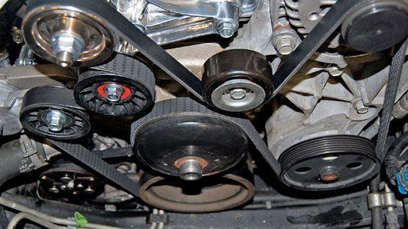 D&acirc;y cu-roa dẫn động m&aacute;y n&eacute;n điều h&ograve;a bị ch&ugrave;ng sẽ ảnh hưởng đến khả năng l&agrave;m m&aacute;t của điều h&ograve;a