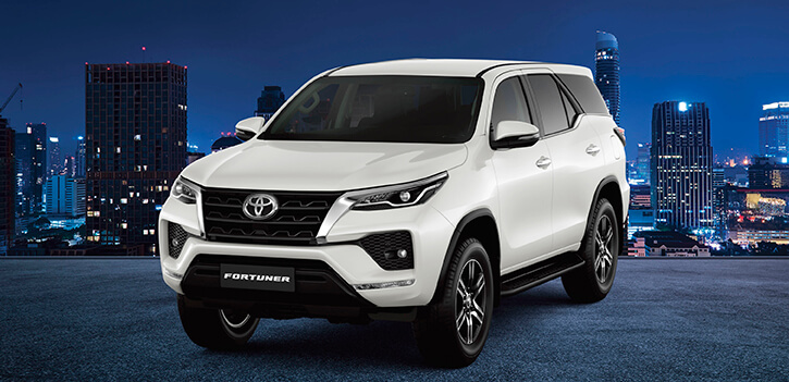 màu xe fortuner