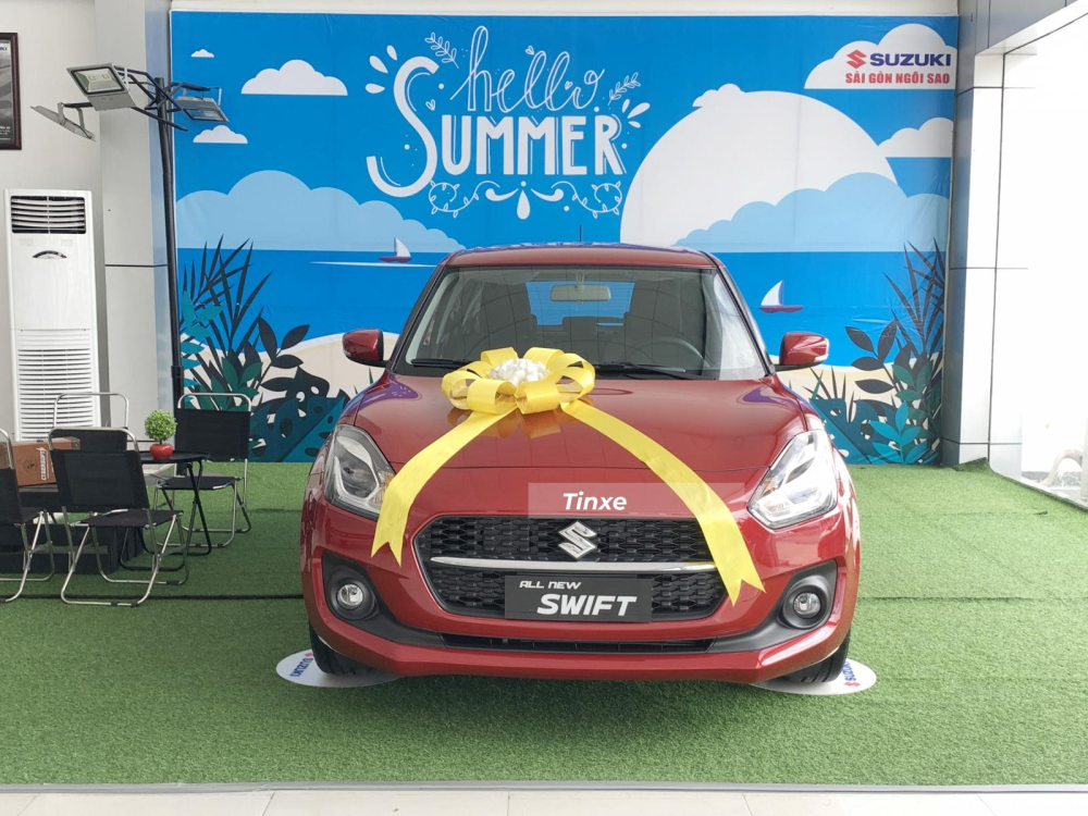 Số lượng xe Suzuki Swift 2021 về đại lý tầm vài chục xe cho đến hết năm 2021