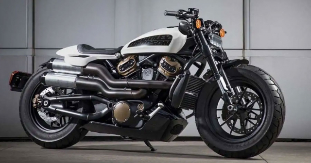 Bản concept Harley-Davidson Custom 1250 từng được ra mắt trước đ&acirc;y