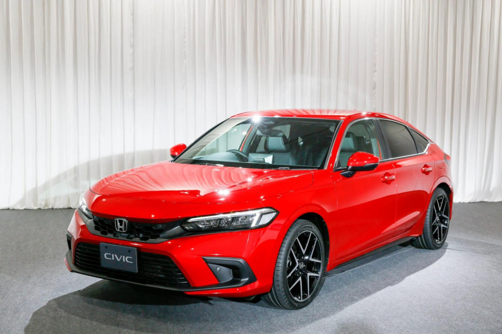 Honda Civic Hatchback 2022 có thiết kế tương tự phiên bản sedan