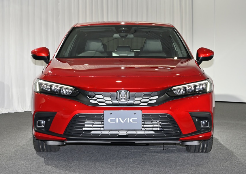 Nhìn trực diện Honda Civic Hatchback 2022