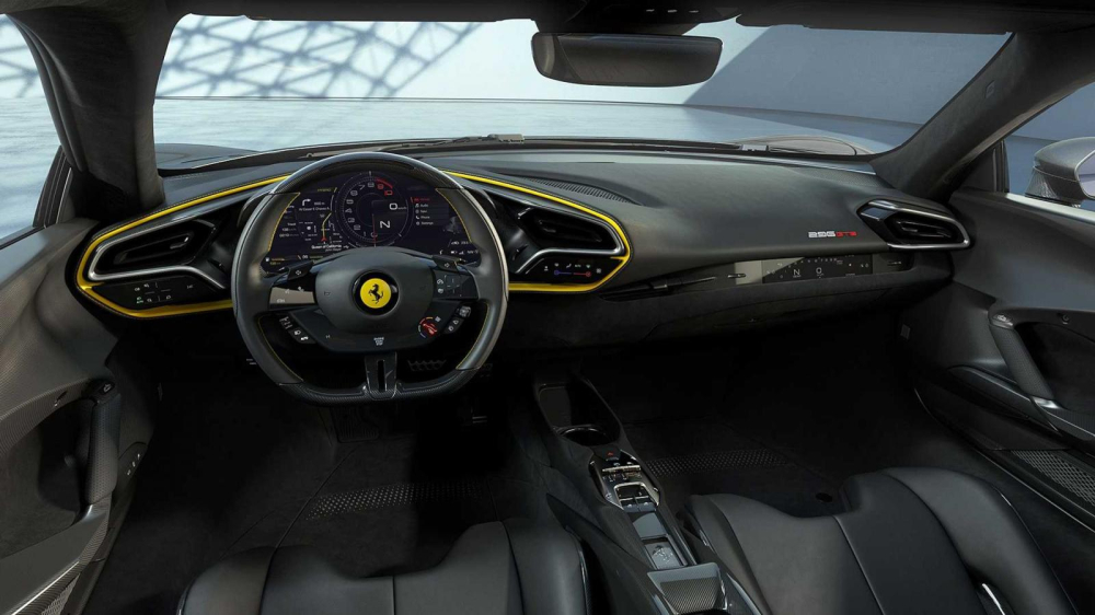 Và đây là Ferrari 296 GTB Assetto Fiorano với thêm ghế đua carbon