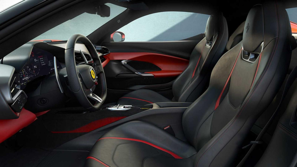 Nội thất siêu xe Ferrari 296 GTB
