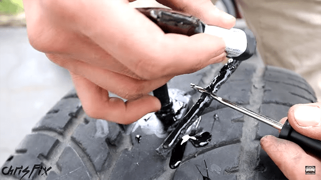 B&ocirc;i keo l&ecirc;n miếng cao su non