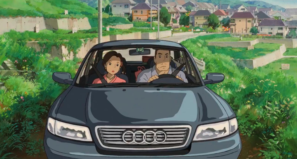 Chiếc xe Audi A4 của gia đình Chihiro Chiếc xe Audi A4 của gia đình Chihiro