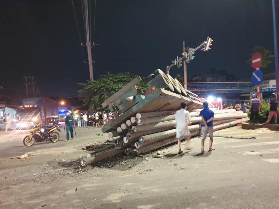 Hiện trường vụ tai nạn