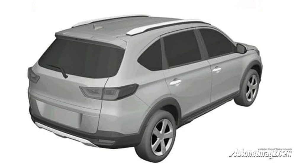 Thiết kế đằng sau của Honda BR-V 2022 cũng trung th&agrave;nh với N7X