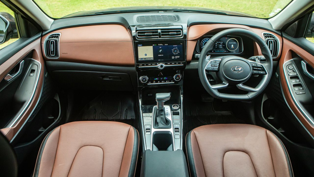 Nội thất b&ecirc;n trong Hyundai Alcazar 2021