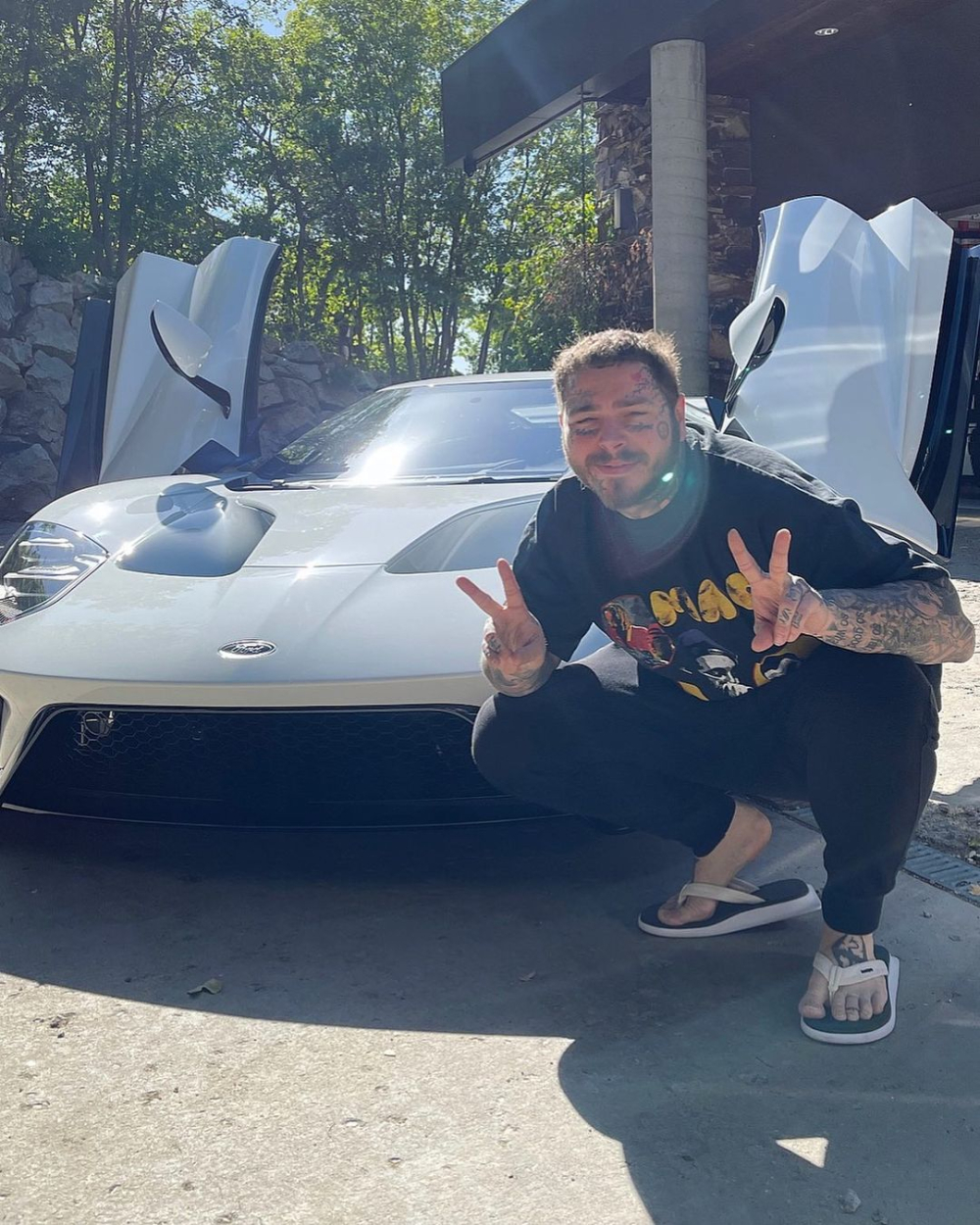 Siêu xe Ford GT mới của Post Malone