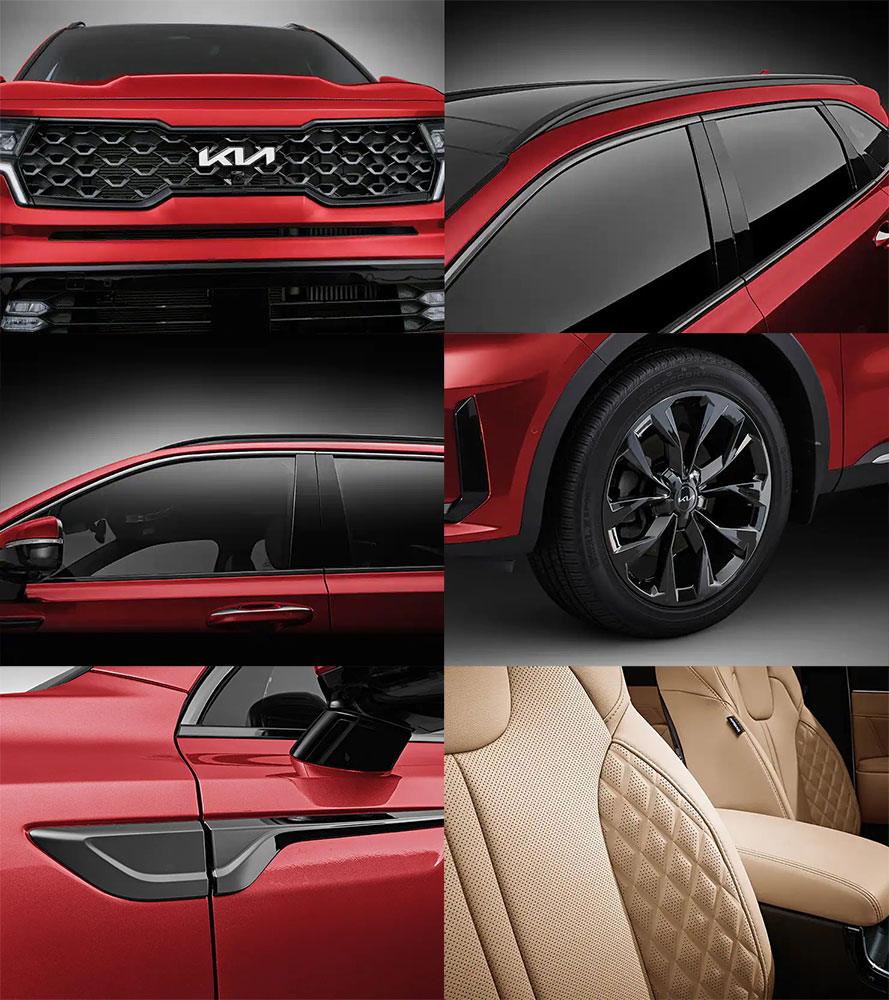 Những chi tiết ri&ecirc;ng của Kia Sorento Gravity 2022