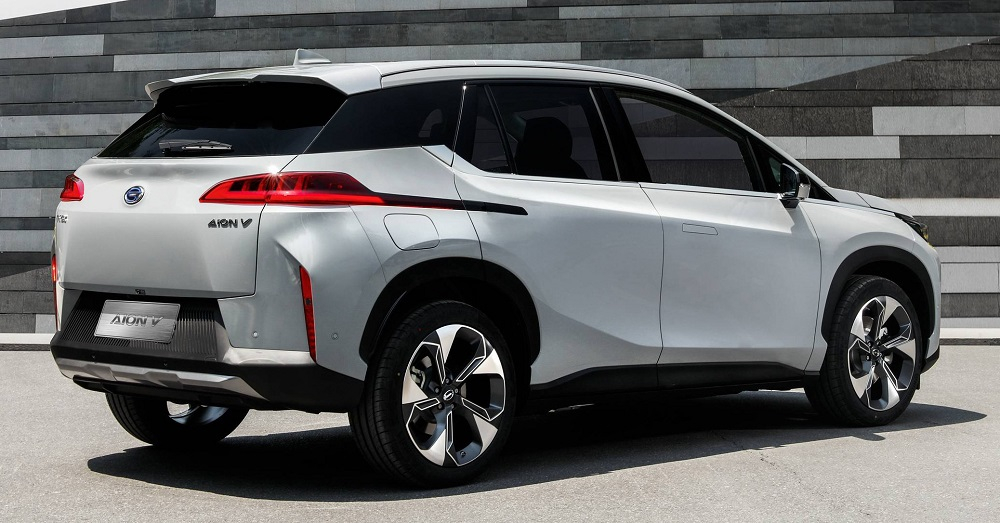 Thiết kế đuôi xe của GAC Aion V