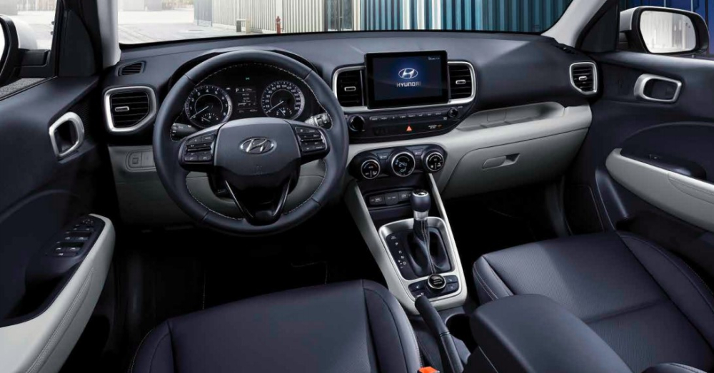 Nội thất của Hyundai Venue 2022 tại thị trường Hàn Quốc