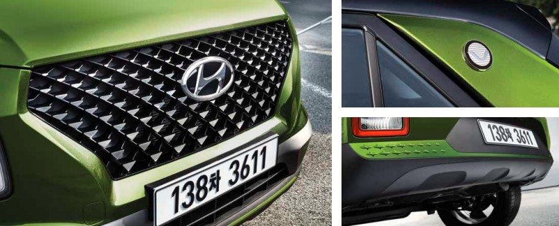Những chi tiết ngoại thất riêng của bản Hyundai Venue 2022 bản Flux