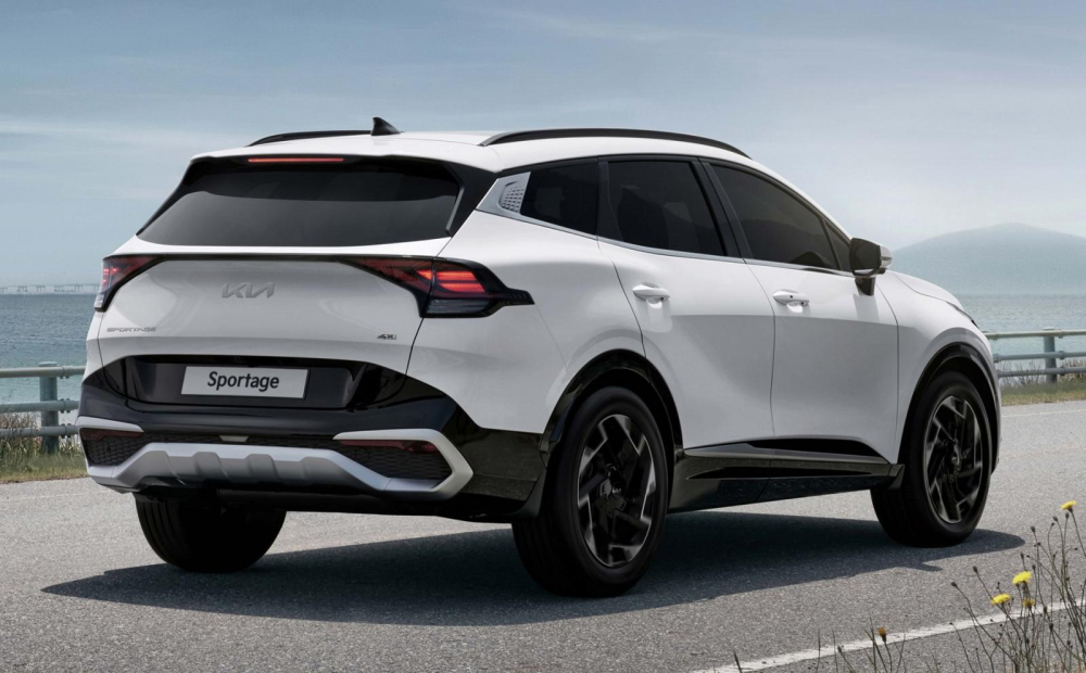 Thiết kế đằng sau của Kia Sportage 2022