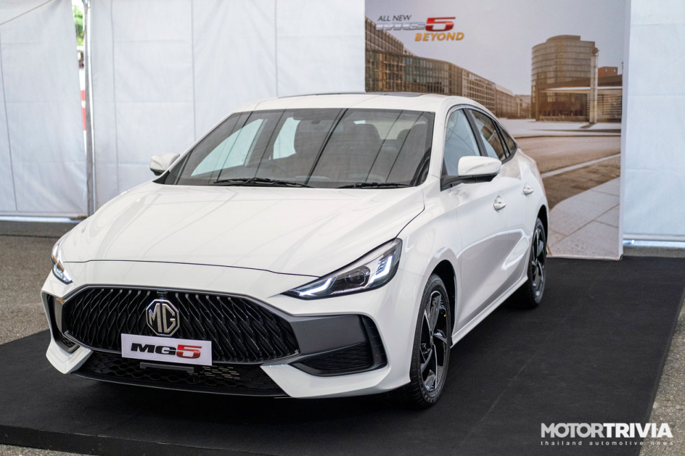 Thiết kế đầu xe của MG5 2021