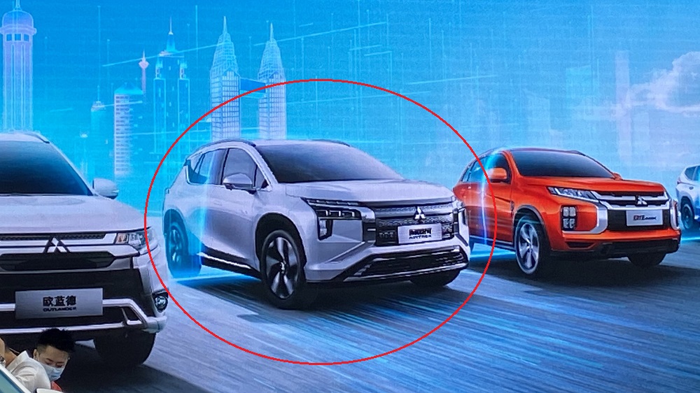 Mitsubishi Airtrek EV 2022 được hé lộ trong triển lãm Ô tô Trùng Khánh 2021