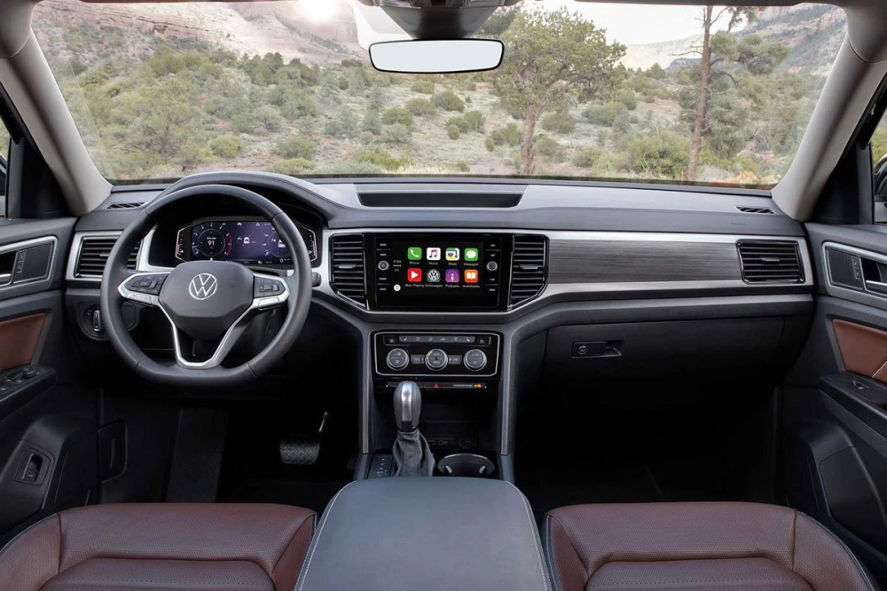 Nội thất của Volkswagen Teramont.