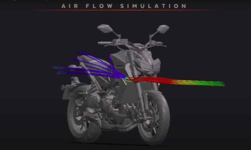 Bộ cánh gió cải thiện sự ổn định cho Yamaha MT-09 khi di chuyển với tốc độ cao Bộ cánh gió cải thiện sự ổn định cho Yamaha MT-09 khi di chuyển với tốc độ cao