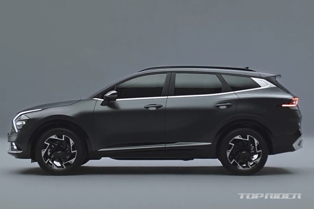 Kia Sportage 2022 tại Hàn Quốc sở hữu trục cơ sở dài