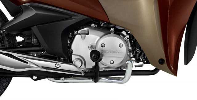 Khối động cơ trên Honda Biz 2021 giống với Honda Future 125