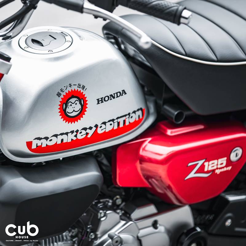 M&agrave;u sơn tương phản nổi bật tr&ecirc;n Honda Monkey 2022