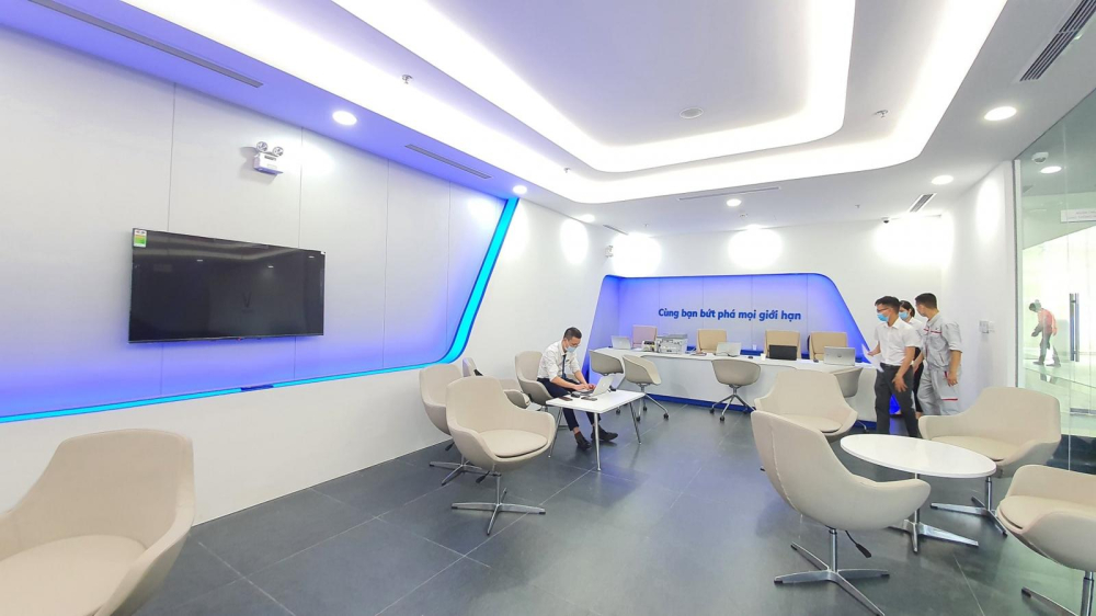 Showroom mới của VinFast có thiết kế khá hiện đại. Showroom mới của VinFast có thiết kế khá hiện đại.