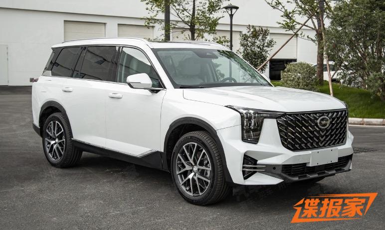 Thiết kế đầu xe của Trumpchi GS8 2022