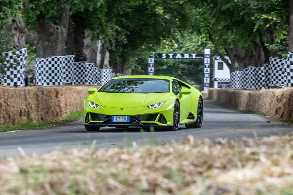 Huracan EVO với màu xanh cốm