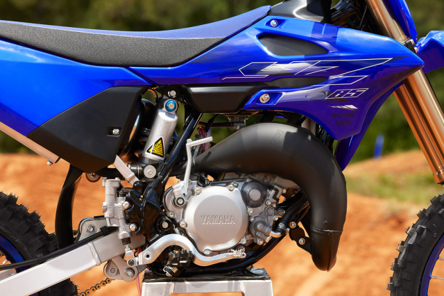 Yamaha YZ85LW 2022 có khối động cơ mạnh mẽ hơn