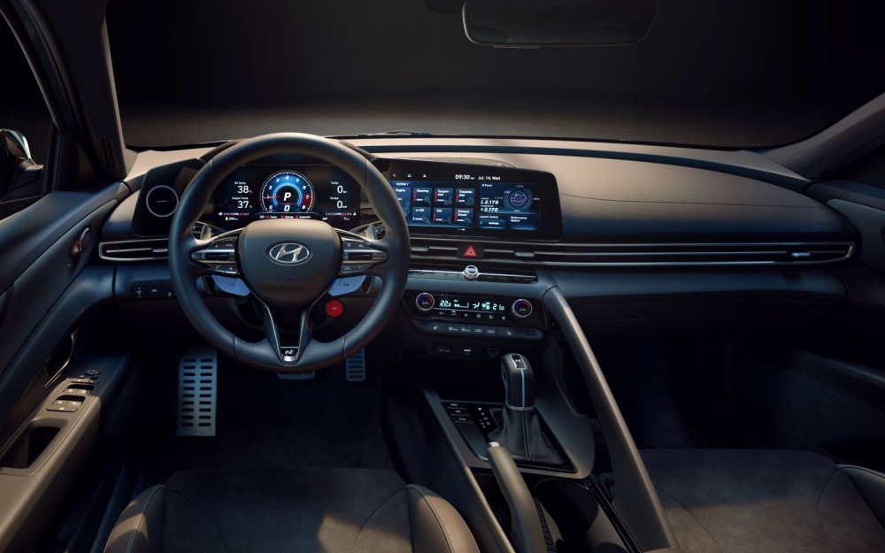 Nội thất của Hyundai Elantra N 2022