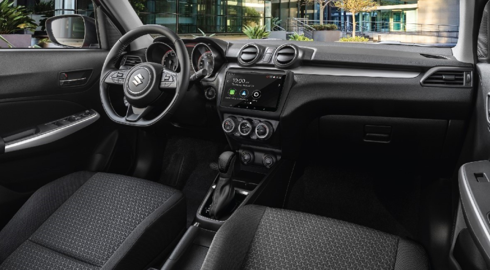 Nội thất của Suzuki Swift 2021.