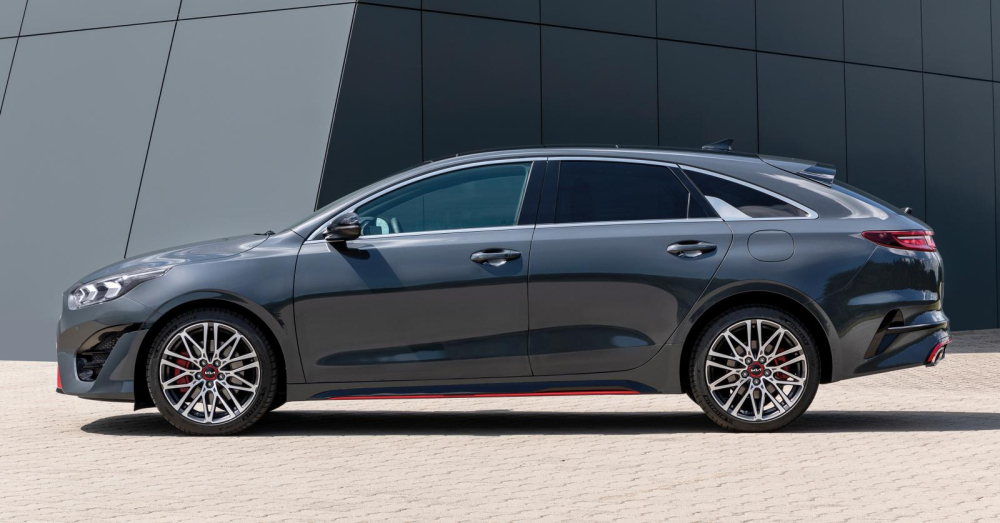Kia ProCeed 2022 bản GT dùng vành 18 inch