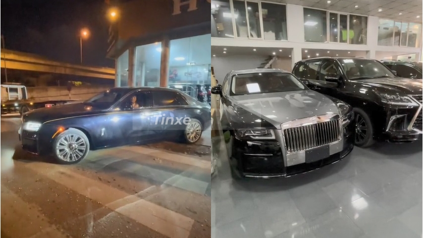 Hình ảnh hiếm hoi của Rolls-Royce Ghost 2021 đầu tiên Việt Nam Hình ảnh hiếm hoi của Rolls-Royce Ghost 2021 đầu tiên Việt Nam