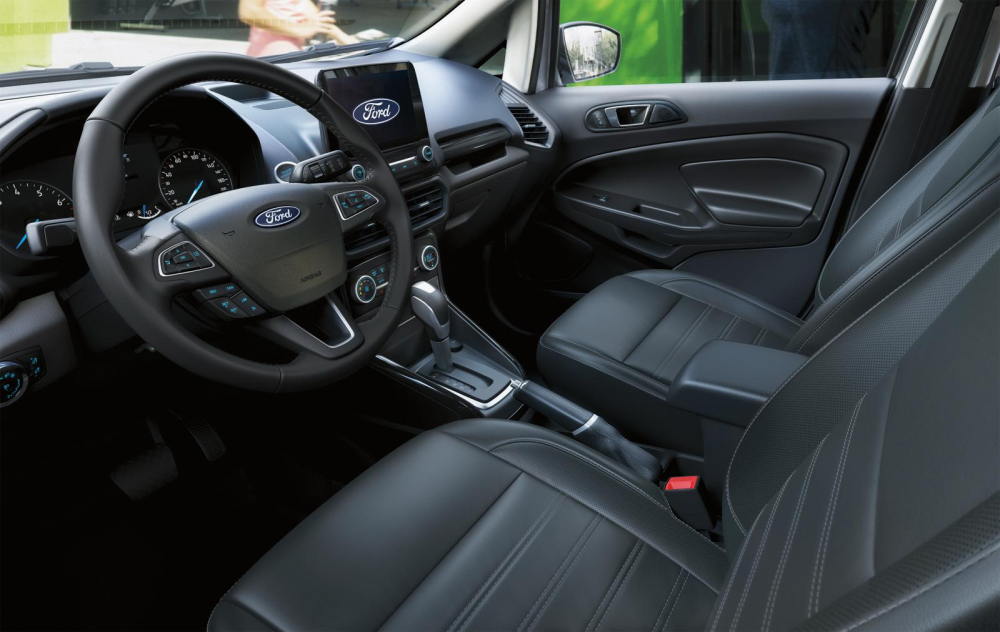 Nội thất b&ecirc;n trong Ford Ecosport hiện đại, thực dụng v&agrave; tiện nghi.