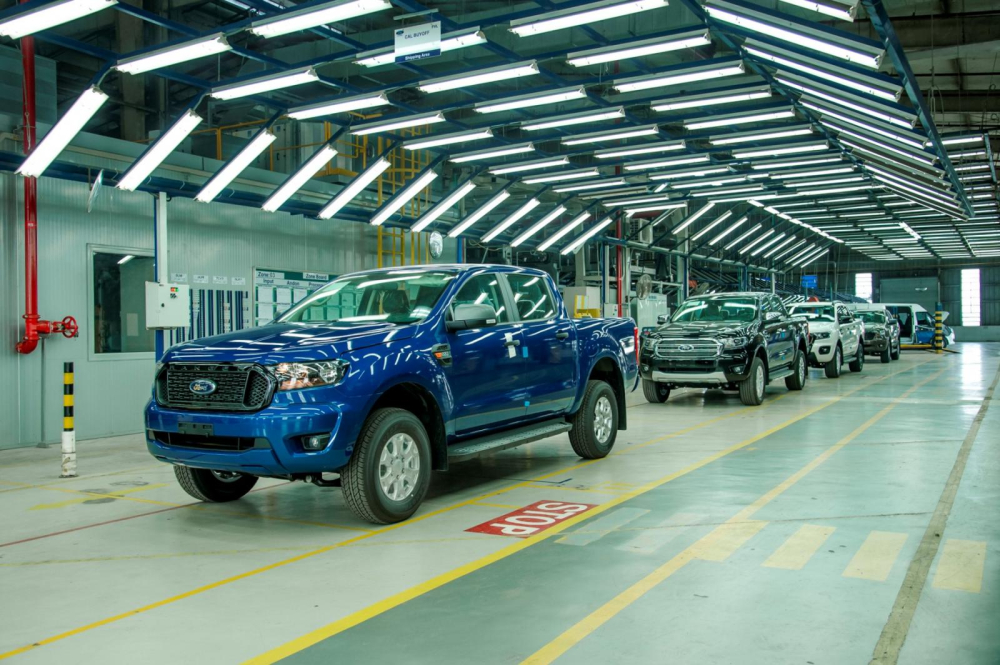 Ford Ranger bản lắp r&aacute;p đ&atilde; ch&iacute;nh thức được ra mắt.