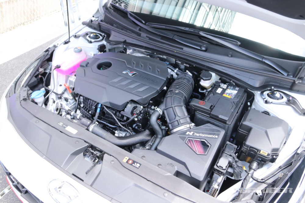 Động cơ của Hyundai Elantra N 2022