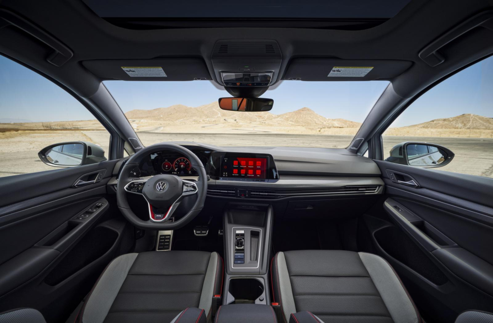 Ghế bọc da của Volkswagen Golf GTI 2022 Ghế bọc da của Volkswagen Golf GTI 2022