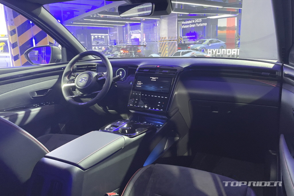 Nội thất b&ecirc;n trong Hyundai Tucson N Line 2021