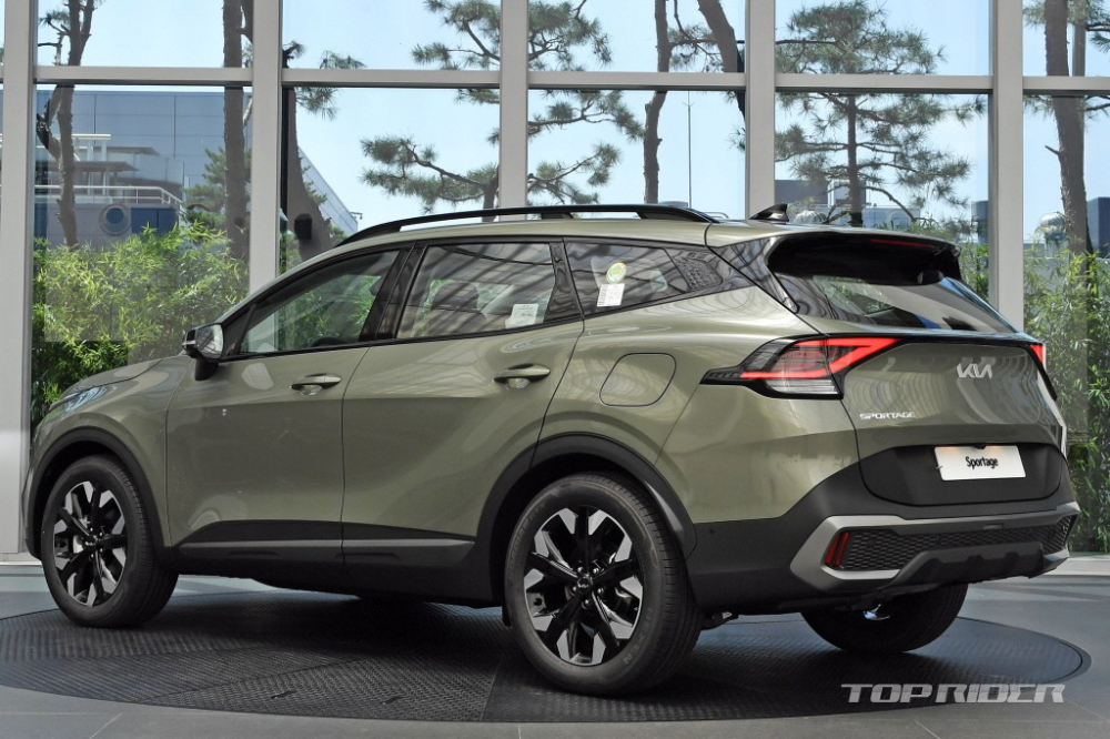 Kia Sportage 2022 ở Hàn Quốc thuộc phiên bản trục cơ sở dài