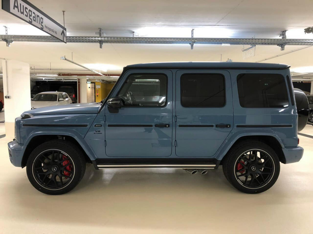 Còn đây là tùy chọn mâm của chiếc xe Mercedes-AMG G63 China Blue thứ 2 về nước
