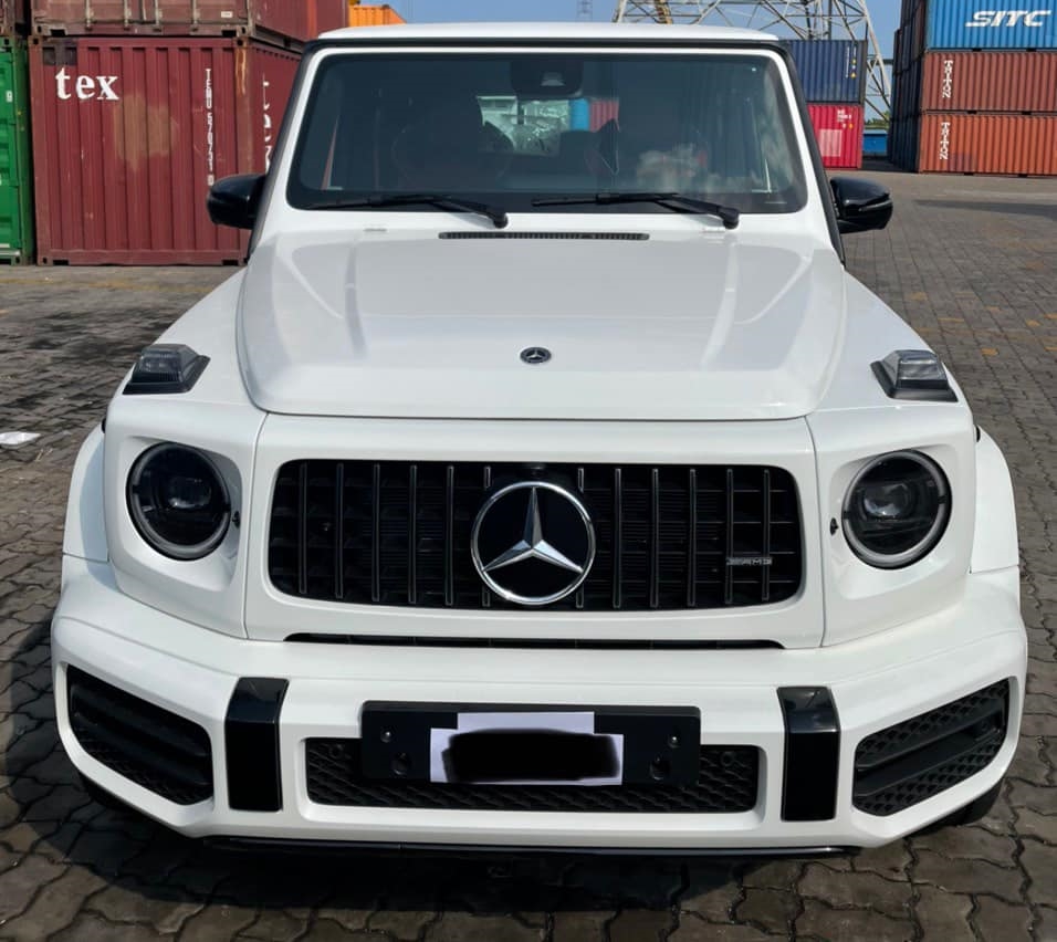 H&igrave;nh ảnh Mercedes-AMG G63 phi&ecirc;n bản 40 năm cập cảng Việt Nam