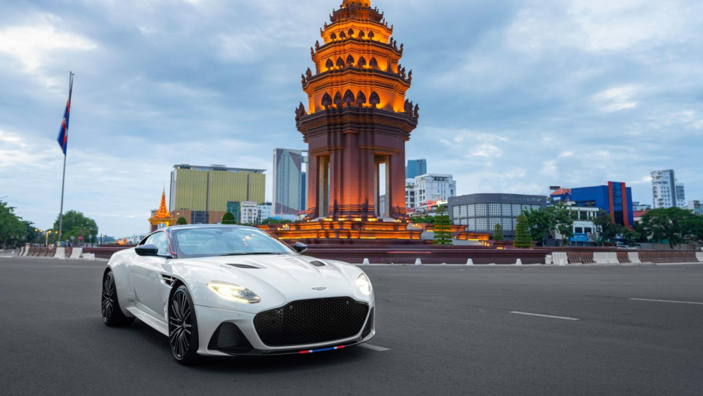 Aston Martin DBS Superleggera Concorde Edition tại đất nước Campuchia