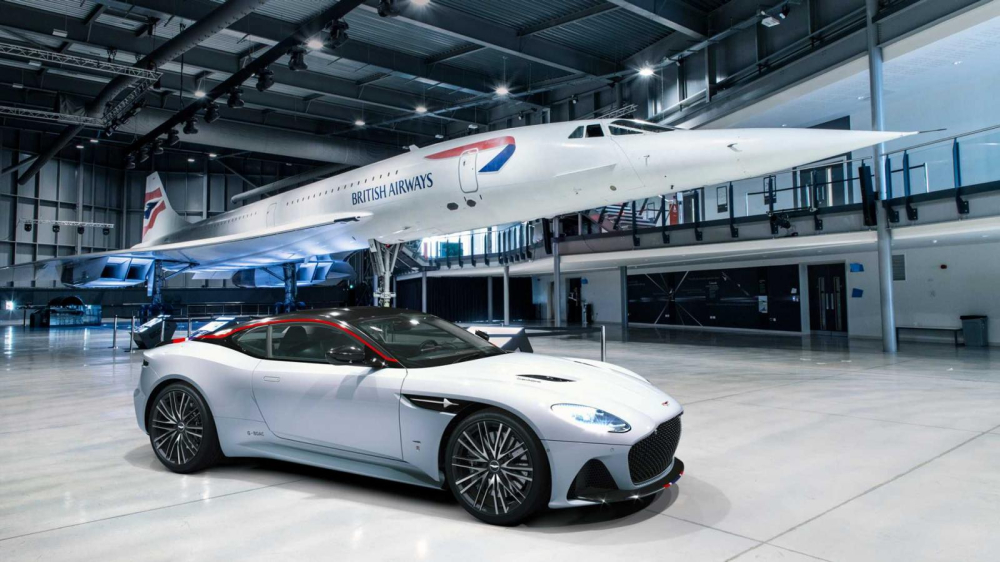 Diện mạo si&ecirc;u xe Aston Martin DBS Superleggera Concorde Edition