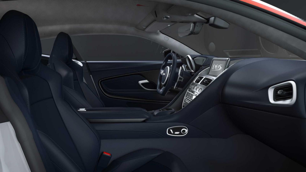  Nội thất của si&ecirc;u xe Aston Martin DBS Superleggera Concorde Edition