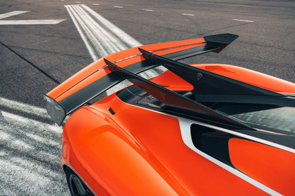 Cánh gió đuôi của Koenigsegg Jesko Cánh gió đuôi của Koenigsegg Jesko