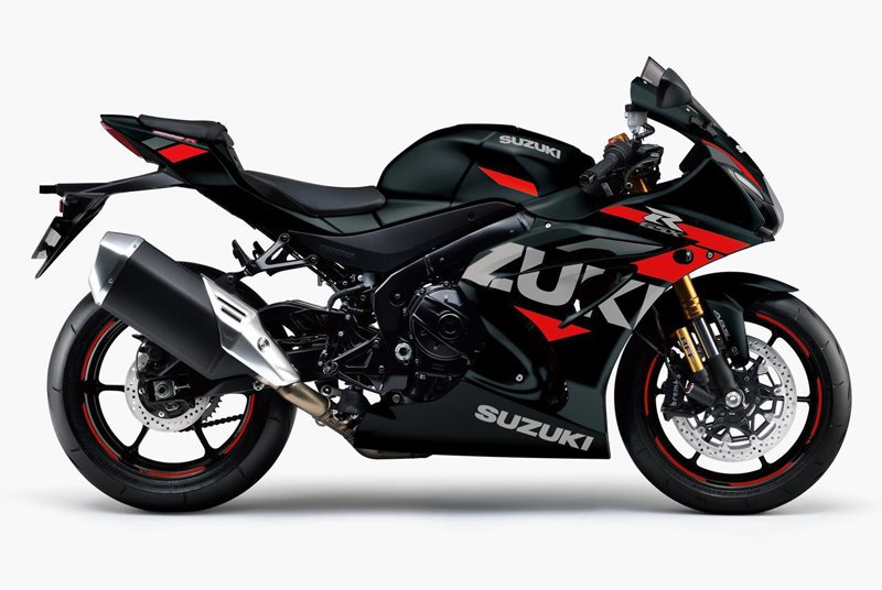 Màu đen trên Suzuki GSX-R1000R 2021 Màu đen trên Suzuki GSX-R1000R 2021